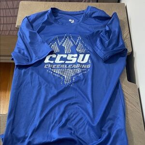 CCSU Cheerleading women Performance Tee - Royal Blue
